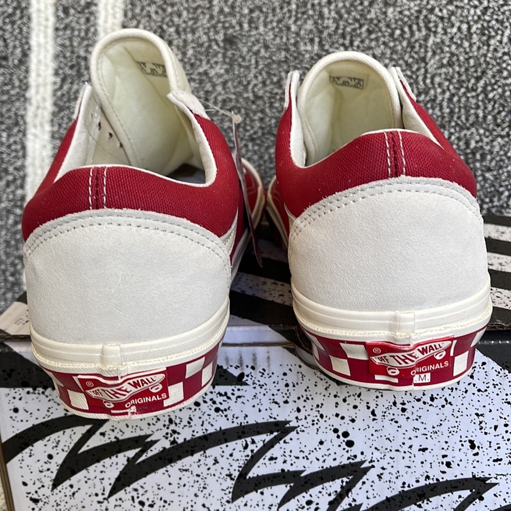 Vans Og Old Skool Lx Bumper Cars Marshmallow MENS - Picture 14 of 16